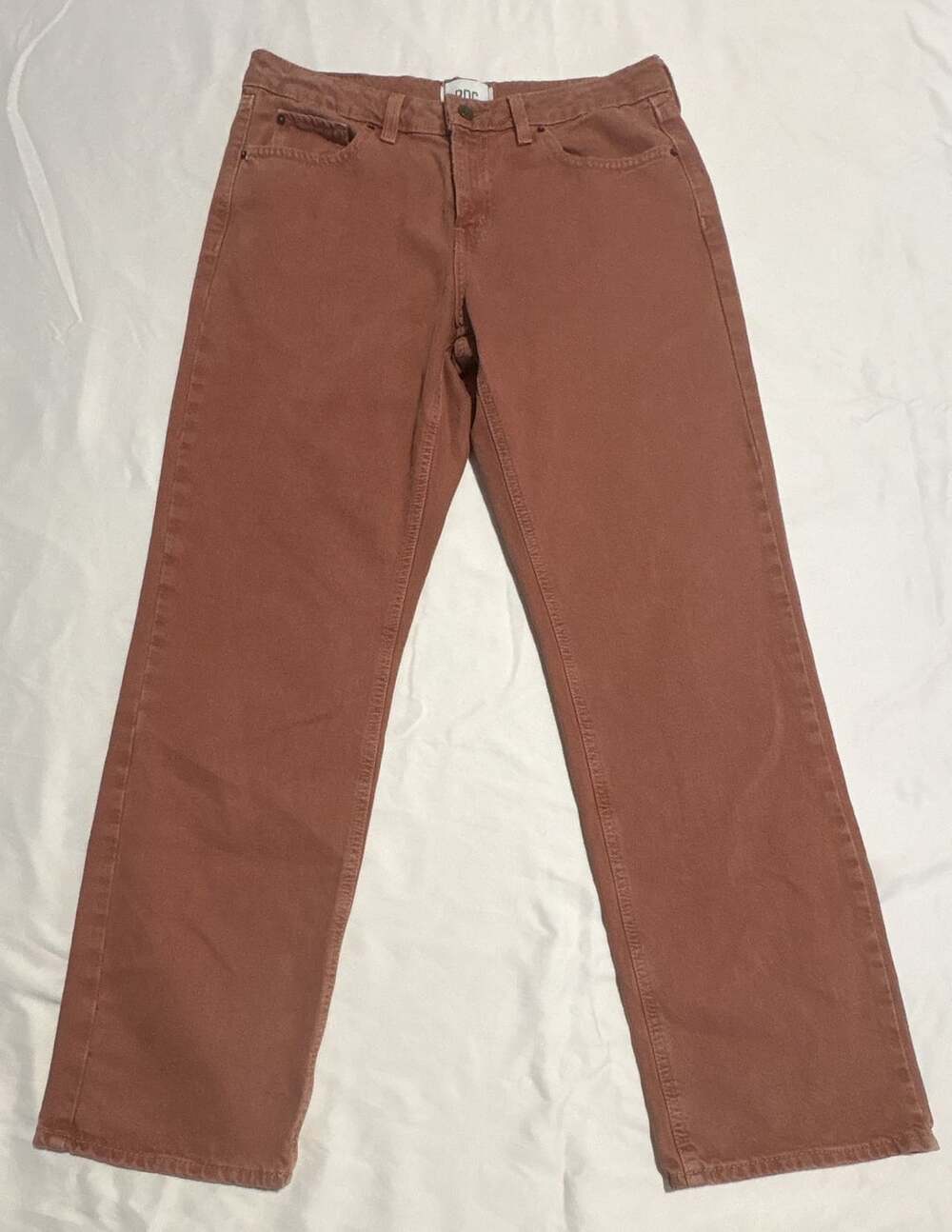 BDG Urban Outfitters Brown Denim Straight Leg Jeans